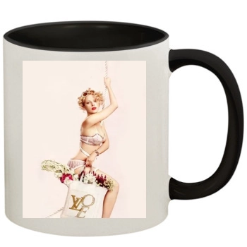 Scarlett Johansson 11oz Colored Inner & Handle Mug