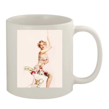 Scarlett Johansson 11oz White Mug