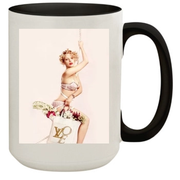 Scarlett Johansson 15oz Colored Inner & Handle Mug