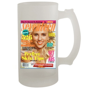 Scarlett Johansson 16oz Frosted Beer Stein