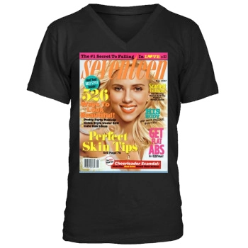 Scarlett Johansson Men's V-Neck T-Shirt