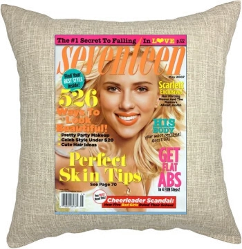 Scarlett Johansson Pillow