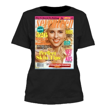 Scarlett Johansson Women's Cut T-Shirt