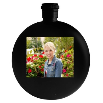 Scarlett Johansson Round Flask