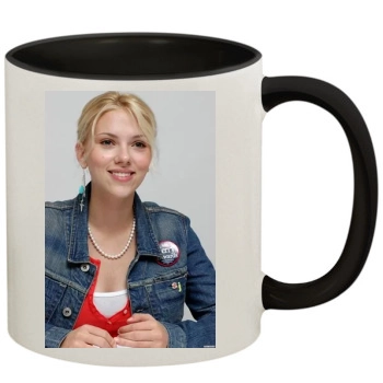 Scarlett Johansson 11oz Colored Inner & Handle Mug