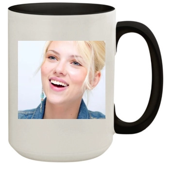 Scarlett Johansson 15oz Colored Inner & Handle Mug