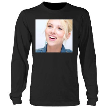 Scarlett Johansson Men's Heavy Long Sleeve TShirt