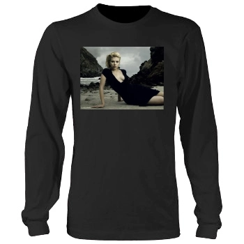 Scarlett Johansson Men's Heavy Long Sleeve TShirt