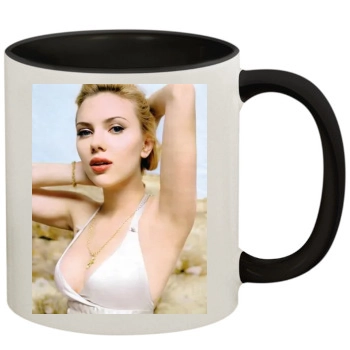 Scarlett Johansson 11oz Colored Inner & Handle Mug