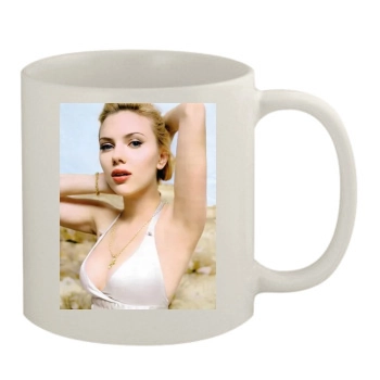 Scarlett Johansson 11oz White Mug