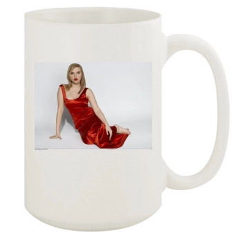 Scarlett Johansson 15oz White Mug