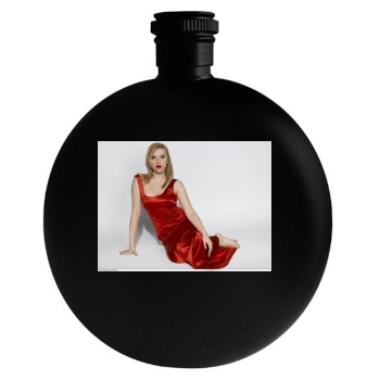 Scarlett Johansson Round Flask