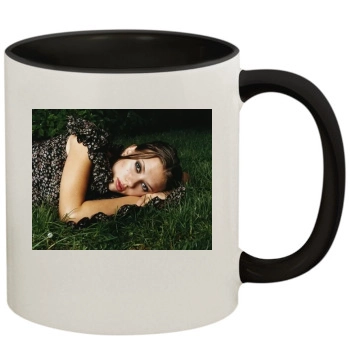 Scarlett Johansson 11oz Colored Inner & Handle Mug