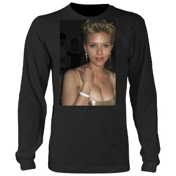 Scarlett Johansson Men's Heavy Long Sleeve TShirt