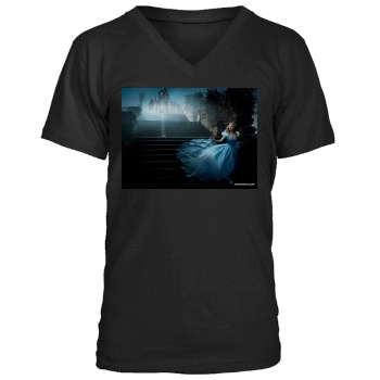 Scarlett Johansson Men's V-Neck T-Shirt