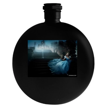 Scarlett Johansson Round Flask