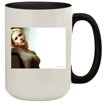 Scarlett Johansson 15oz Colored Inner & Handle Mug