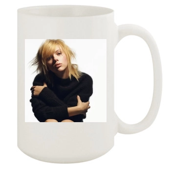 Scarlett Johansson 15oz White Mug