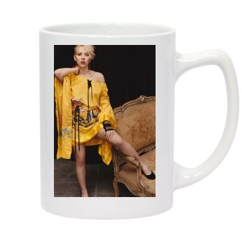 Scarlett Johansson 14oz White Statesman Mug