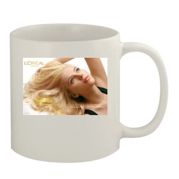 Scarlett Johansson 11oz White Mug