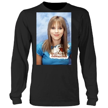 Scarlett Johansson Men's Heavy Long Sleeve TShirt