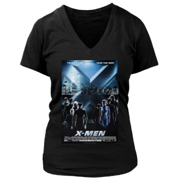 X-Men (2000) Women's Deep V-Neck TShirt