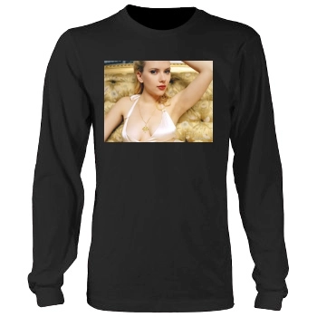 Scarlett Johansson Men's Heavy Long Sleeve TShirt