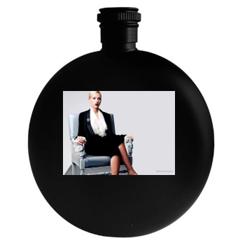 Scarlett Johansson Round Flask