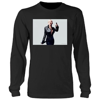 Scarlett Johansson Men's Heavy Long Sleeve TShirt