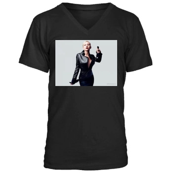 Scarlett Johansson Men's V-Neck T-Shirt