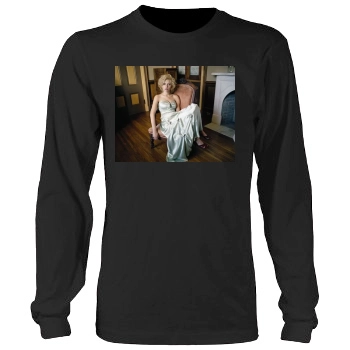 Scarlett Johansson Men's Heavy Long Sleeve TShirt