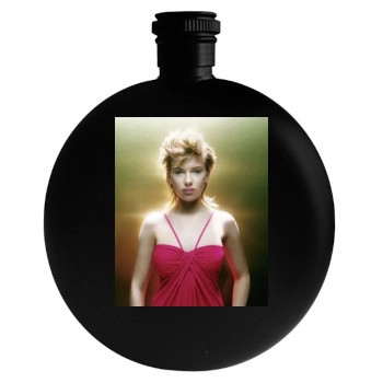 Scarlett Johansson Round Flask