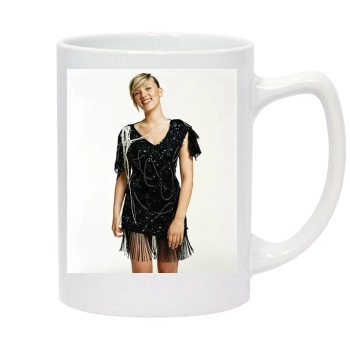 Scarlett Johansson 14oz White Statesman Mug