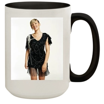 Scarlett Johansson 15oz Colored Inner & Handle Mug