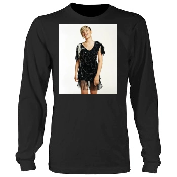 Scarlett Johansson Men's Heavy Long Sleeve TShirt