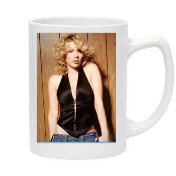 Scarlett Johansson 14oz White Statesman Mug