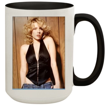 Scarlett Johansson 15oz Colored Inner & Handle Mug