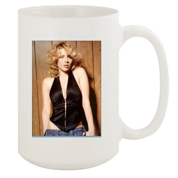 Scarlett Johansson 15oz White Mug