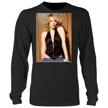 Scarlett Johansson Men's Heavy Long Sleeve TShirt