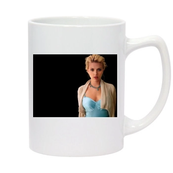 Scarlett Johansson 14oz White Statesman Mug