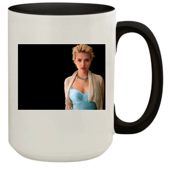 Scarlett Johansson 15oz Colored Inner & Handle Mug