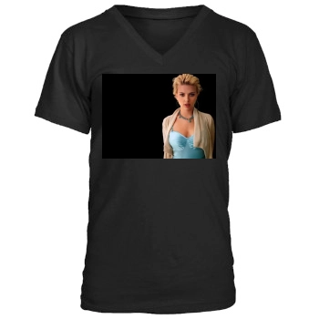 Scarlett Johansson Men's V-Neck T-Shirt