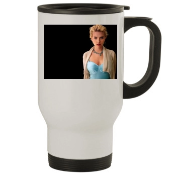 Scarlett Johansson Stainless Steel Travel Mug