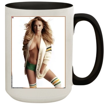 Scarlett Johansson 15oz Colored Inner & Handle Mug