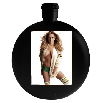 Scarlett Johansson Round Flask