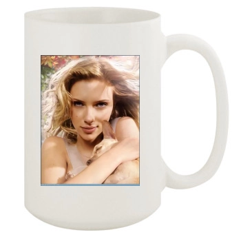 Scarlett Johansson 15oz White Mug