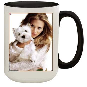 Scarlett Johansson 15oz Colored Inner & Handle Mug