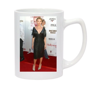 Scarlett Johansson 14oz White Statesman Mug