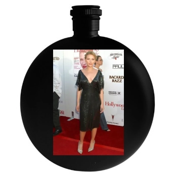 Scarlett Johansson Round Flask