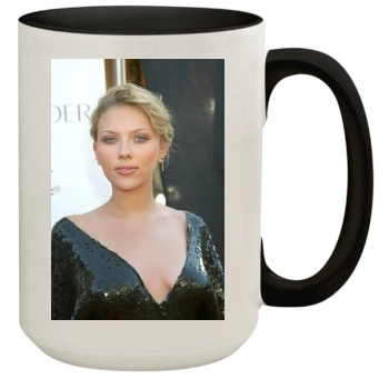 Scarlett Johansson 15oz Colored Inner & Handle Mug